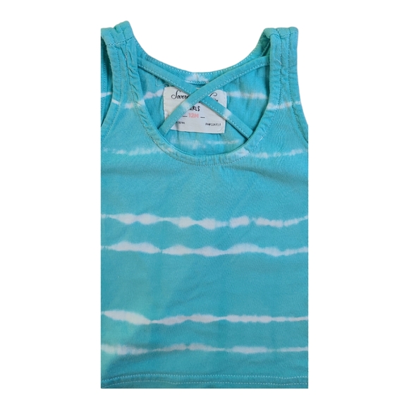 Sovereign☆Code Turquoise Tiedie Top 12M - Picture 2 of 6